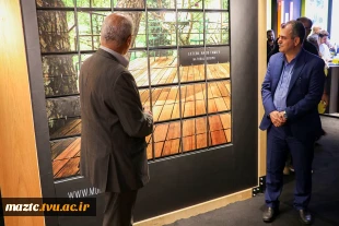 بازدید اعضای هیات‌علمی و اساتید از نمایشگاه معماری و دکوراسیون داخلی تهران 13