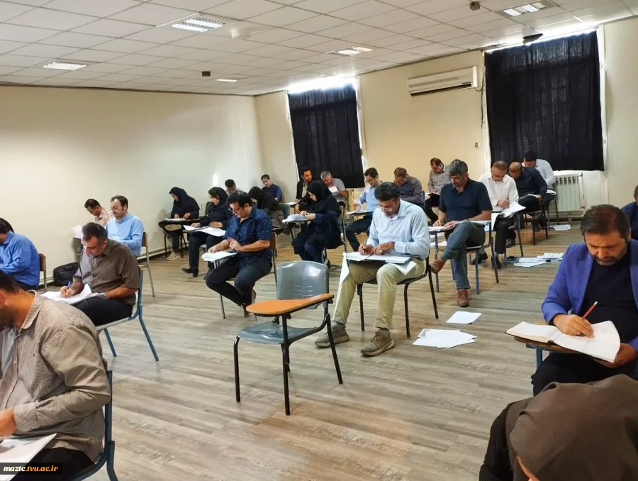 برگزاری آزمون کانون کارشناسان رسمی دادگستری در مراکز ساری و نوشهر دانشگاه ملی مهارت مازندران 6