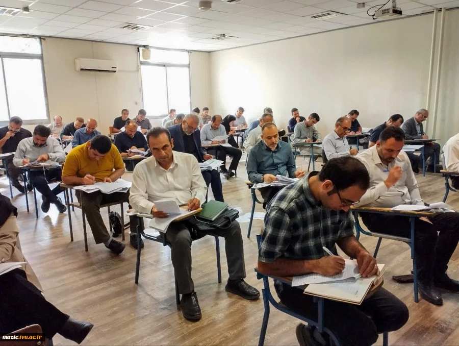 برگزاری آزمون کانون کارشناسان رسمی دادگستری در مراکز ساری و نوشهر دانشگاه ملی مهارت مازندران 7