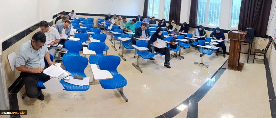 برگزاری آزمون کانون کارشناسان رسمی دادگستری در مراکز ساری و نوشهر دانشگاه ملی مهارت مازندران 11