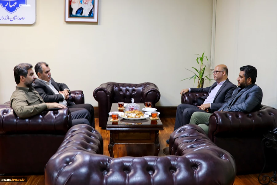 نشست مسئول بسیج سازندگی مازندران با سرپرست دانشگاه ملی مهارت استان مازندران 3