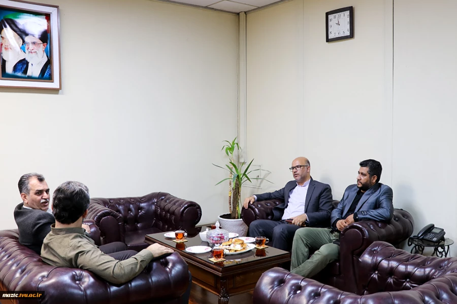 نشست مسئول بسیج سازندگی مازندران با سرپرست دانشگاه ملی مهارت استان مازندران 6