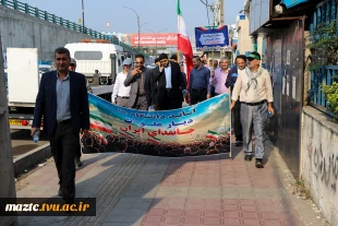 جانفدایان دانشگاه ملی مهارت مازندران در رزمایش جانفدا استان مازندران 4